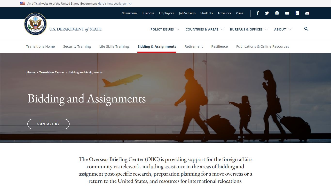 Bidding and Assignments - United States Department of State